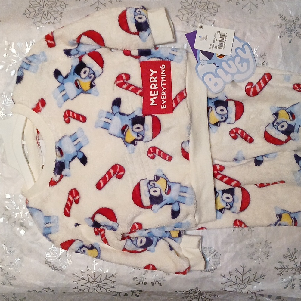 Bluey Christmas Childrens PJ Set